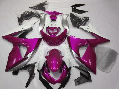 2009-2016 Pink White Suzuki GSXR 1000 Motorcycle Fairings Australia