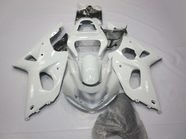 2000-2002 Glossy White Suzuki GSXR 1000 Motorcycle Fairings Australia