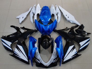 2009-2016 White Blue Black Suzuki GSXR 1000 Motorcycle Fairing Australia
