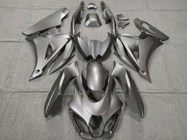 2017-2025 Matte Gunmetal Grey Suzuki GSXR 1000 Motorcycle Fairings Australia
