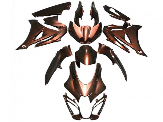 2017-2025 Matte Orange Suzuki GSXR 1000 Motorcycle Fairings Australia