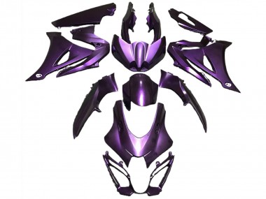 2017-2024 Matte Purple Suzuki GSXR 1000 Motorcycle Fairings Australia