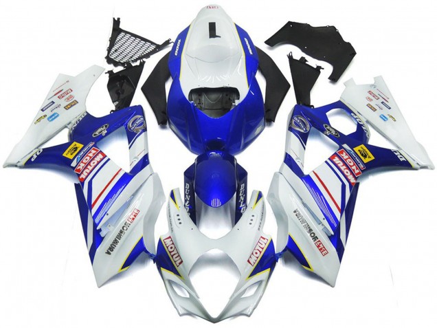 2007-2008 White Blue Red Yellow Suzuki GSXR 1000 Motorcycle Fairings Australia