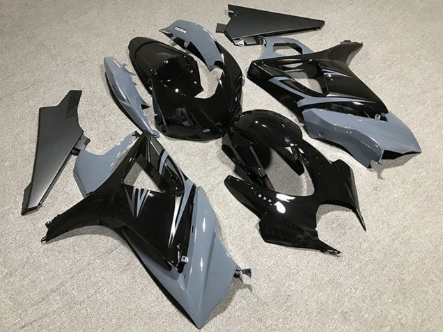 2007-2008 Nardo Grey Glossy Black OEM Style Suzuki GSXR 1000 Motorcycle Fairings Australia