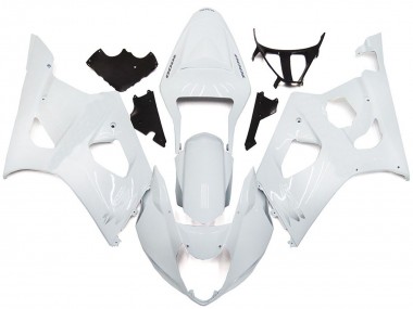 2003-2004 Glossy White Suzuki GSXR 1000 Motorcycle Fairings Australia