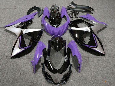 2009-2016 Purple Silver Black Suzuki GSXR 1000 Motorcycle Fairings Australia