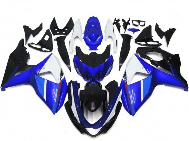 2009-2016 White Blue Black Suzuki GSXR 1000 Motorcycle Fairings Australia