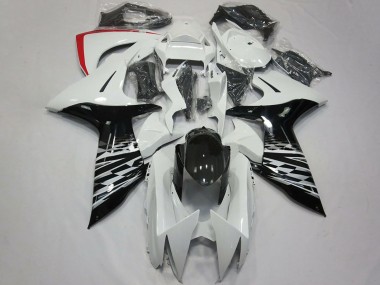 2011-2024 White Glossy Black Red Suzuki GSXR 600 / GSXR 750 Motorcycle Fairings Australia