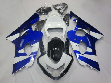 2004-2005 White Blue Black OEM Style Suzuki GSXR 600 / GSXR 750 Motorcycle Fairings Australia