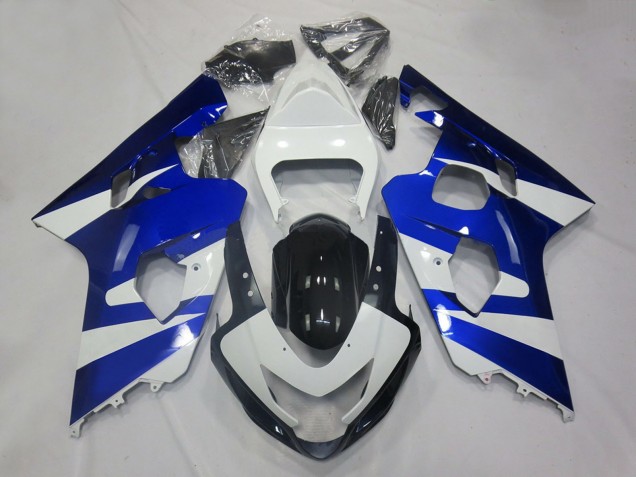 2004-2005 White Blue Black OEM Style Suzuki GSXR 600 / GSXR 750 Motorcycle Fairings Australia