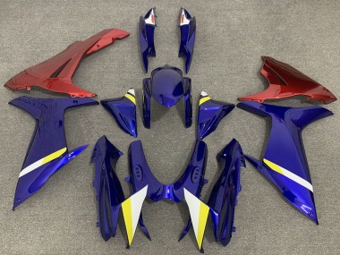 2011-2024 Blue with Red Lowers Suzuki GSXR 600 / GSXR 750 Motorcycle Fairings Australia