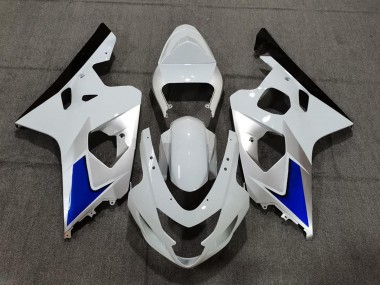 2004-2005 White Blue Black Suzuki GSXR 600 / GSXR 750 Motorcycle Fairing Kits Australia