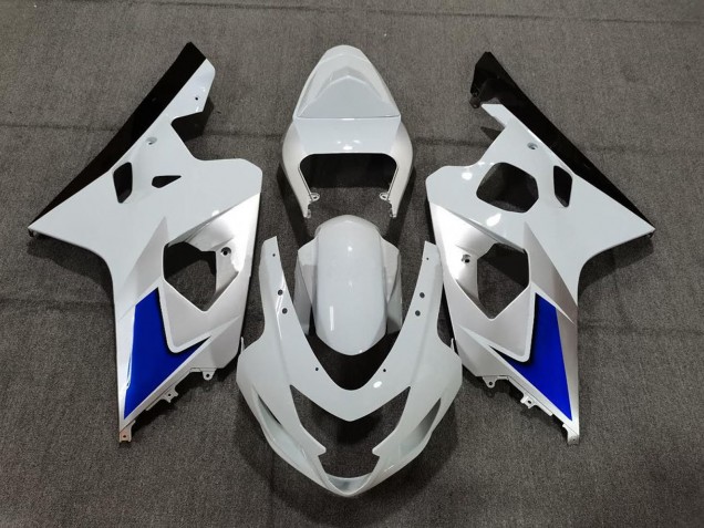 2004-2005 White Blue Black Suzuki GSXR 600 / GSXR 750 Motorcycle Fairing Kits Australia