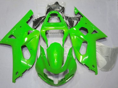 2001-2003 Green Suzuki GSXR 600 / GSXR 750 Motorcycle Fairings Australia