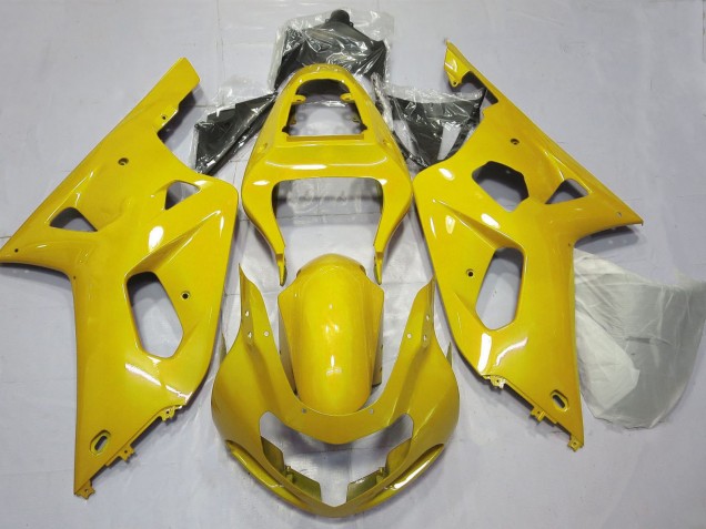 2001-2003 Yellow Suzuki GSXR 600 / GSXR 750 Motorcycle Fairings Australia