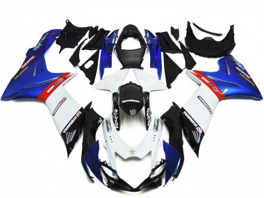 2011-2024 Blue White Red Suzuki GSXR 600 / GSXR 750 Abs Motorcycle Fairings Australia