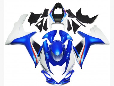 2011-2024 White Blue Red Suzuki GSXR 600 / GSXR 750 Motorcycle Fairings Australia