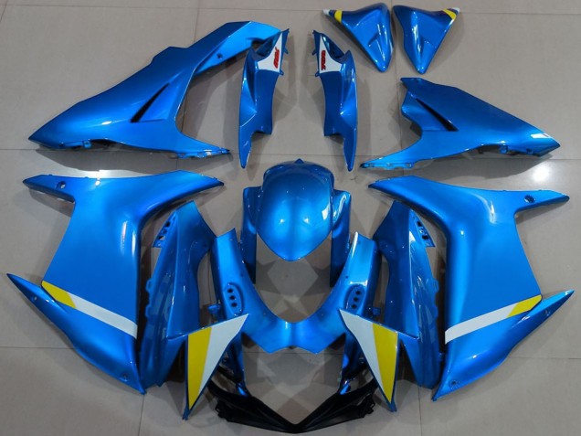 2011-2024 Blue White Yellow Suzuki GSXR 600 / GSXR 750 Motorcycle Fairing Australia
