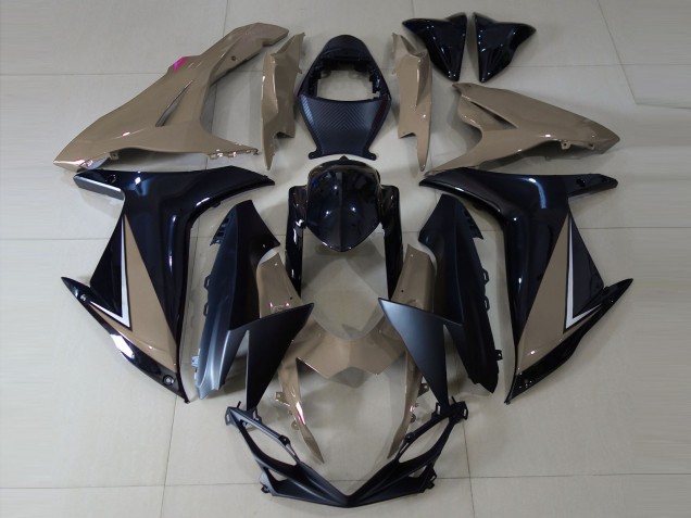 2011-2024 Grey Glossy Black Matte Black Suzuki GSXR 600 / GSXR 750 Motorcycle Fairings Australia