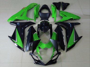 2011-2024 Green Glossy Black Matte Black Suzuki GSXR 600 / GSXR 750 Motorcycle Fairings Australia