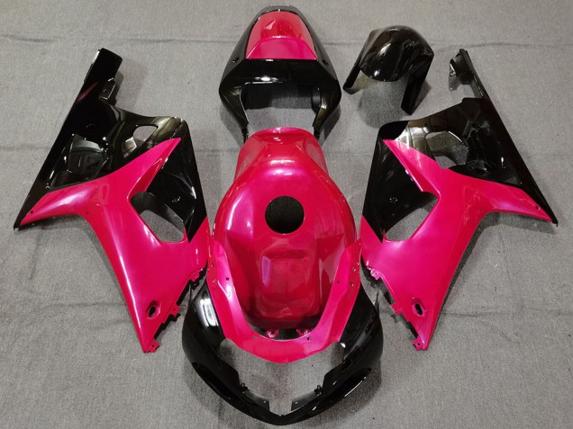 2001-2003 Pink Glossy Black Suzuki GSXR 600 / GSXR 750 Motorcycle Fairings Australia