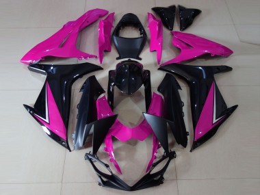 2011-2024 Pink Glossy Black Matte Black Suzuki GSXR 600 / GSXR 750 Motorcycle Fairings Australia