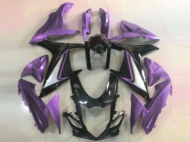 2011-2024 Purple Glossy Black Suzuki GSXR 600 / GSXR 750 Motorcycle Fairings Australia