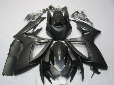 2006-2007 Matte Black Suzuki GSXR 600 / GSXR 750 Motorcycle Fairings Australia