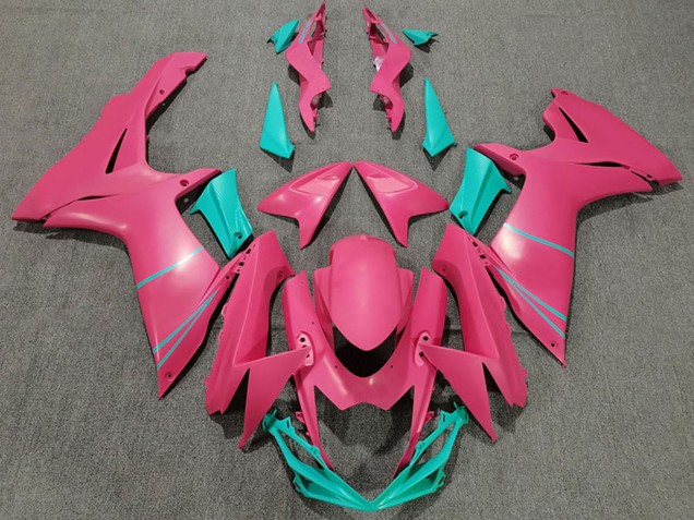 2011-2024 Pink Teal Suzuki GSXR 600 / GSXR 750 Motorcycle Fairings Australia