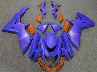 2011-2024 Ocean Blue Orange Suzuki GSXR 600 / GSXR 750 Motorcycle Fairings Australia