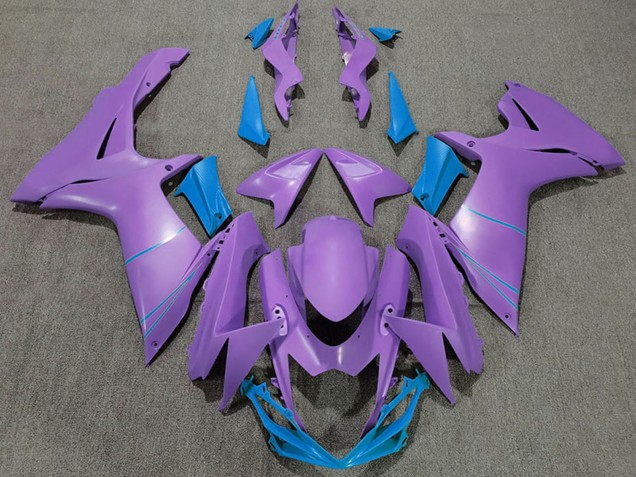 2011-2024 Purple Light Blue Suzuki GSXR 600 / GSXR 750 Motorcycle Fairings Australia