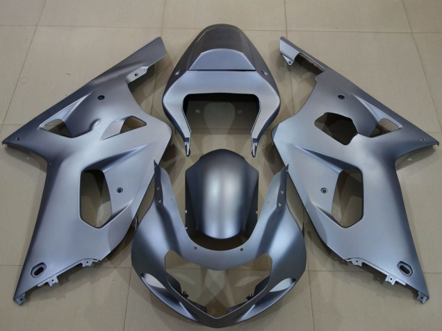 2001-2003 Matte Dark Grey Suzuki GSXR 600 / GSXR 750 Motorcycle Fairings Australia