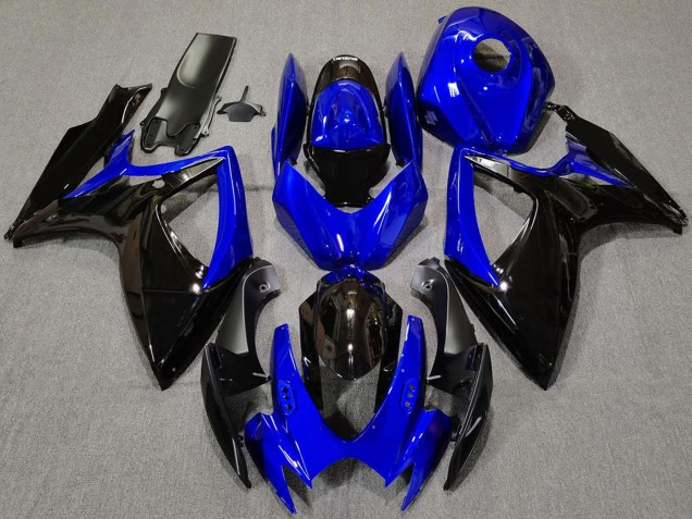 2006-2007 Blue Glossy Black Suzuki GSXR 600 / GSXR 750 Motorcycle Fairings Australia