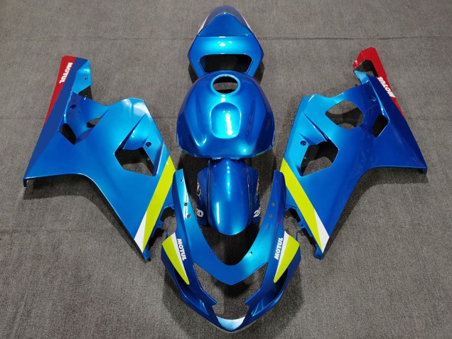 2004-2005 Blue Yellow Red Suzuki GSXR 600 / GSXR 750 Motorcycle Fairings Australia