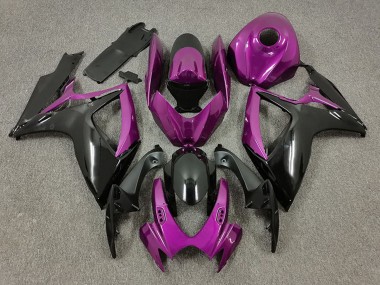 2006-2007 Purple Black Suzuki GSXR 600 / GSXR 750 Motorcycle Fairings Australia