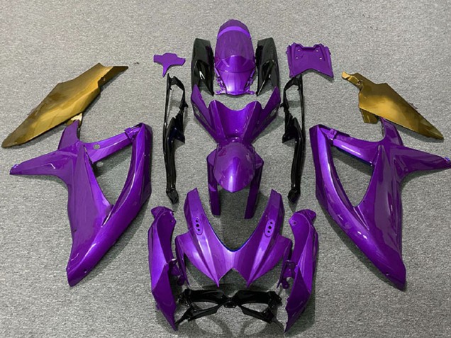 2008-2010 Purple Gold Suzuki GSXR 600 / GSXR 750 Motorcycle Fairings Australia