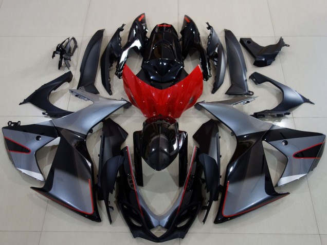 2011-2024 Grey Red Glossy Black Suzuki GSXR 600 / GSXR 750 Motorcycle Fairings Australia