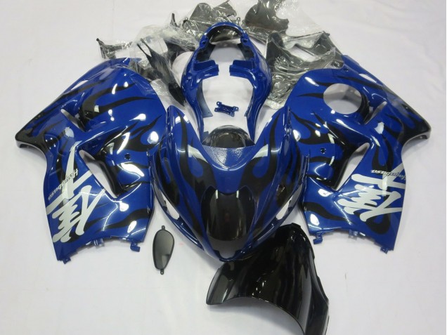 1996-2007 Deep Blue Suzuki GSXR 1300 Motorcycle Fairings Australia