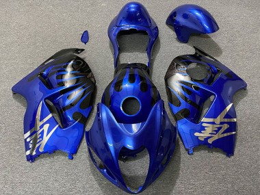 1996-2007 Deep Blue and Black Suzuki GSXR 1300 Motorcycle Fairings Australia