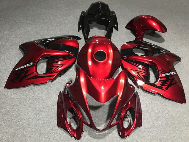 2008-2020 Deep Red Suzuki GSXR 1300 Motorcycle Fairings Australia