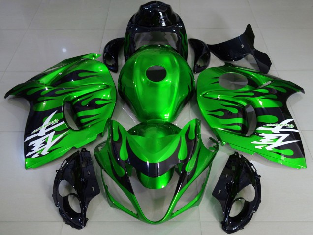 2008-2020 Glossy Green Black Suzuki GSXR 1300 Motorcycle Fairings Australia