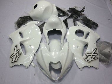 1996-2007 Glossy White Suzuki GSXR 1300 Motorcycle Fairings Australia