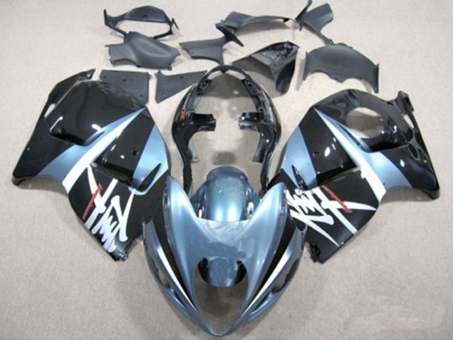 1996-2007 Light Blue and Black Suzuki GSXR 1300 Motorcycle Fairings Australia