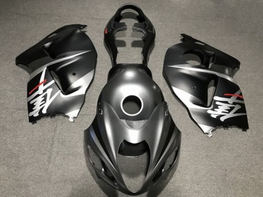 1996-2007 Matte Silver Black Suzuki GSXR 1300 Motorcycle Fairings Australia