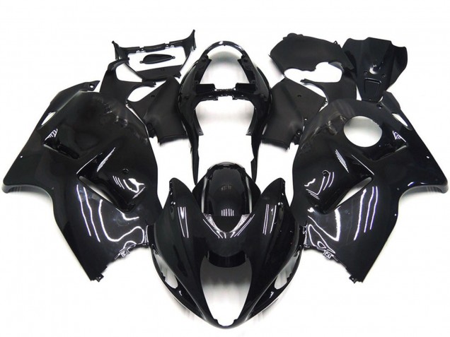 1996-2007 Glossy Black Suzuki GSXR 1300 Motorcycle Fairings Australia
