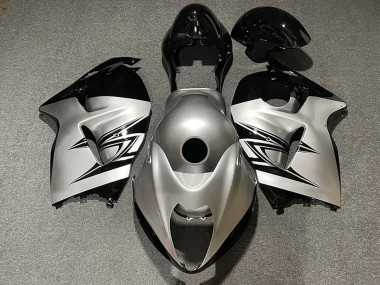 1996-2007 Silver Black Suzuki GSXR 1300 Motorcycle Fairings Australia