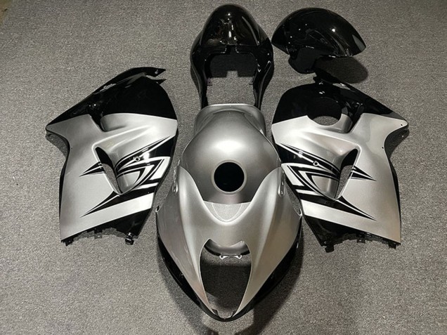 1996-2007 Silver Black Suzuki GSXR 1300 Motorcycle Fairings Australia