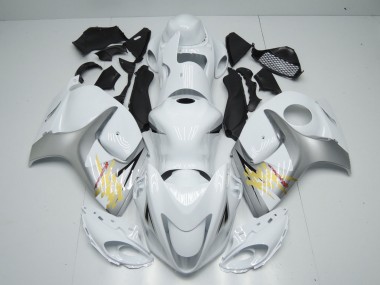 2008-2020 White Silver Yellow Suzuki GSXR 1300 Motorcycle Fairings Australia