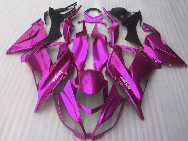 2016-2020 Glossy Candy Pink Kawasaki ZX10R Motorcycle Fairings Australia