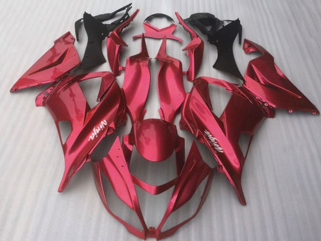 2016-2020 Glossy Candy Red Kawasaki ZX10R Motorcycle Fairings Australia